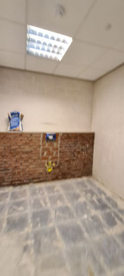 BTK Tegelzetters Venlo - realisatie invalidetoilet Viecuri te Panningen - metselwerk