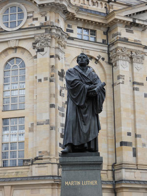 Luther-Denkmal auf dem Dresdener Neumarkt