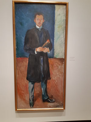 Selbstporträt Edvard Munch