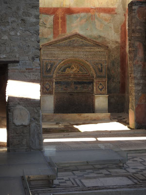 Mosaik in Pompeji