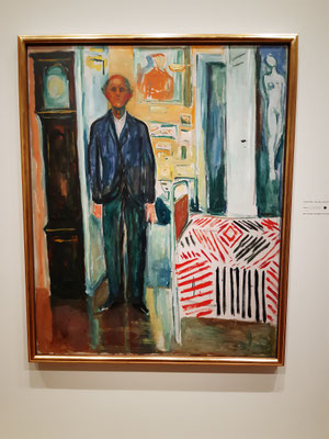 Selbstporträt Edvard Munch