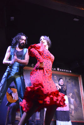 Flamenco im Corral de la Morería, Madrid