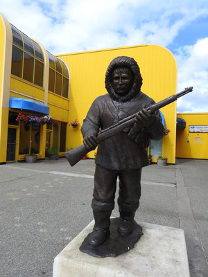1st Nation-Statue in Anchorage, Alaska