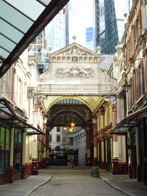 Leadenhall Market, ein Drehort Harry Potters