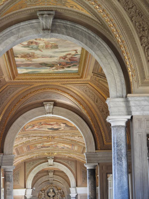 Decke in den Vatikanischen Museen