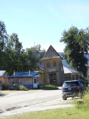 Gebäude in Dawson, Yukon, Kanada