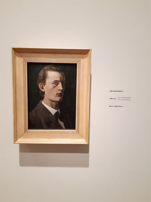 Selbstporträt Edvard Munch
