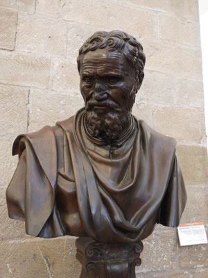 Michelangelo-Büste im Museo nazionale del Bargello