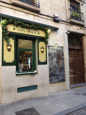 St. Ginés, "die" Chocolaterie in Madrid