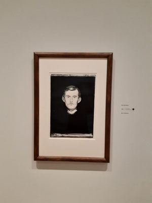 Selbstporträt Edvard Munch