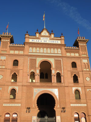 Las Ventas, die Stierkampfarena in Madrid