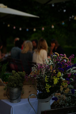 Lichter slow food und gute Gespräche