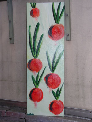 Toile peinte : 700 €