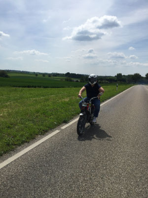 auf dem Weg nach Hause