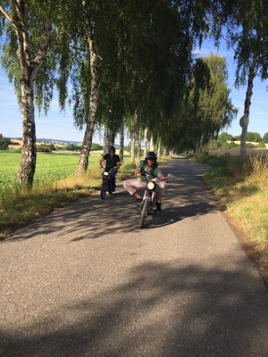 waghalsige Manöver in bester Fotokulisse