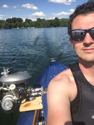 Testfahrt ohne Zwischenfälle...Zündapp eben ;)