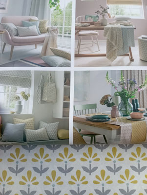 tissu pour banquette, coussin et rideau