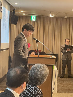 ご来賓を代表して石川教育次長からご挨拶をいただきました。