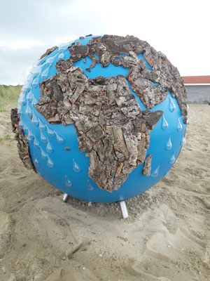  Sculpture Lagremar - projet Terra Medoca asso ALEA environnement -C.Lacroix- 