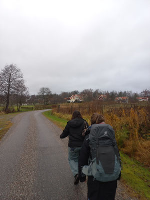 Auf dem Rückweg von Marielund