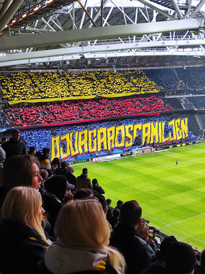 Ein Stadionbesuch in Stockholm