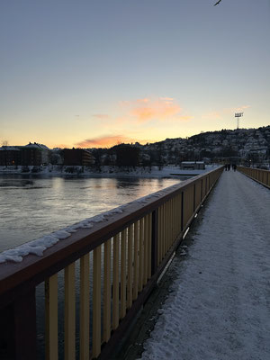 Sonnenuntergang von der Gang brya