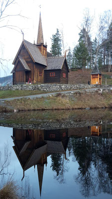 Stabkirche im Freilichtmuseeum Lillehammer