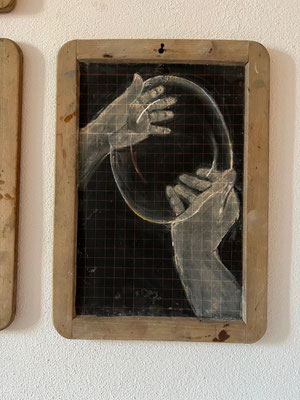 tafelbild seifenblase carmela leggio