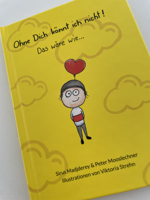 "Ohne Dich könnt ich nicht" Buch Cover Illustration