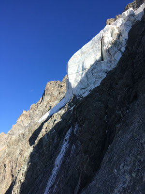 glaçon en suspension