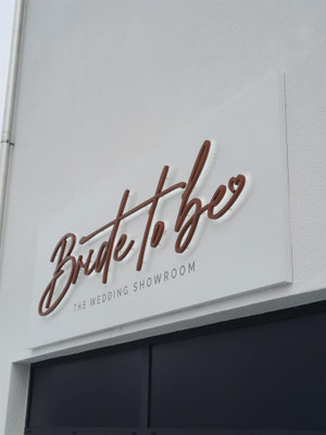 Leuchtlogo indirekt LED Buchstaben München