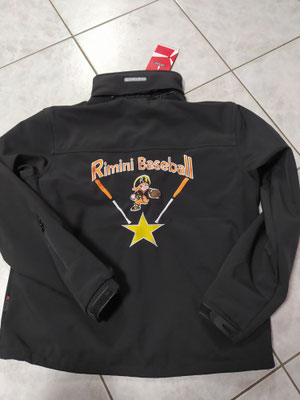Bomber, logo petto e schiena (55 euro)