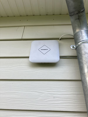 Nouveau 2024 très bon Wifi dans tout le gîte :Ampli Wifi professionnel direct sur la fibre sur ma maison principale à 20m 