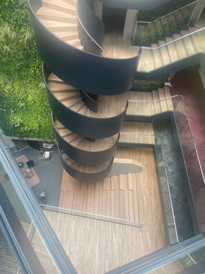 Die Stahltreppe