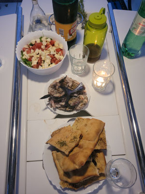 Männer auf Kurs Segeln Coaching: Lecker!
