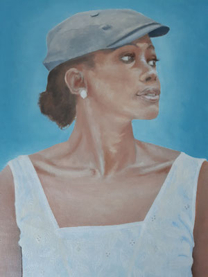 "Terja Terja" (Auftrag) / Öl / 30x40 cm / 