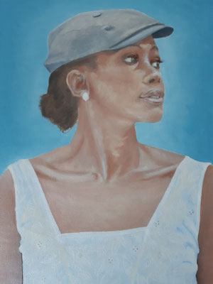 "Terja Terja" (Auftrag) / Öl / 30x40 cm / 