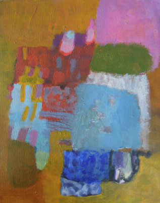 21, Acryl auf Leinwand, 2024/25, 30 x 24 cm