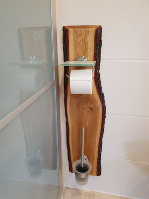 Design Beispiel WC-Garnitur in Badezimmer