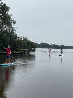 Bordesholmer LandFrauen - SUP am Einfelder See im August 2023