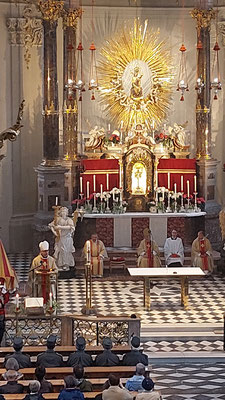 29. Mai 2022: Hl.Messe zum 85.Geburtstag von Erzbischof Dr. Alois Kothgasser - Diözesanbischof Hermann Glettler bei der Laudatio