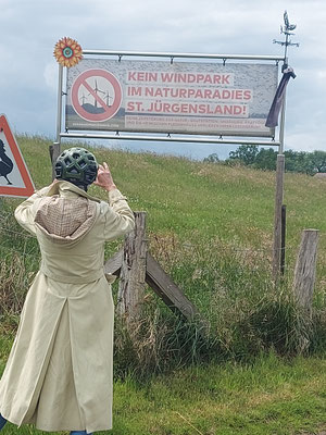 Große und kleine Dinge gab es zu entdecken - dort, wo ein Windpark entstehen könnte