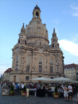 La Frauenkirche...ristrutturata 