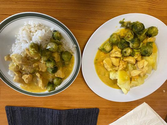 Hähnchencurry