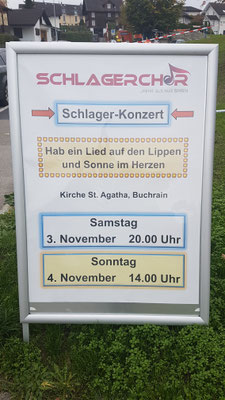 Werbetafel