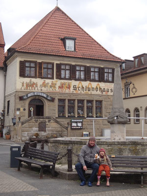 fränkische Bratwurst im Weckle, Bad Königshofen