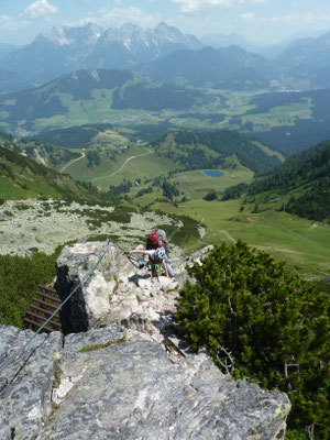 Klettersteig zur Henne, Fieberbrunn