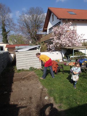 Gartenarbeit Frühling 2019