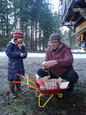 Bescherung 1. Weihnachtstag