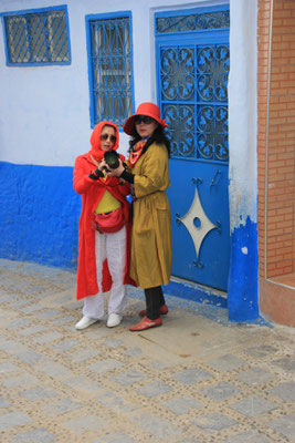 Menschen Chefchaouen